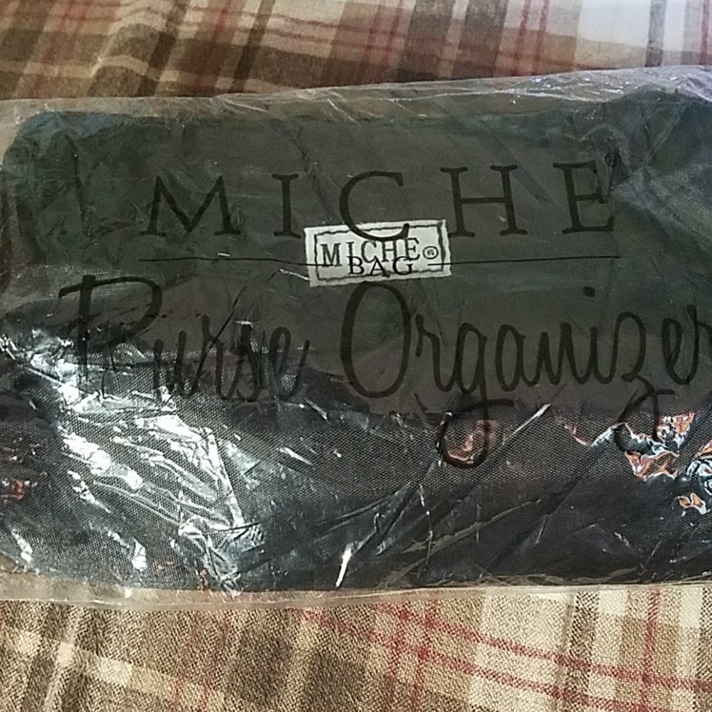 Miche black purse organizer